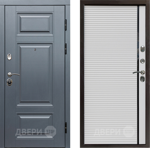 Входная металлическая Дверь Престиж Премиум Porte Белый в Рузе