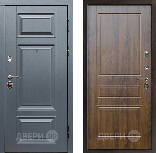 Входная металлическая Дверь Престиж Премиум Классика Дуб в Рузе