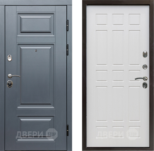 Входная металлическая Дверь Престиж Премиум Спарта Лиственница белая в Рузе