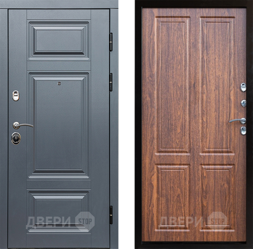 Входная металлическая Дверь Престиж Премиум Премиум Орех светлый в Рузе