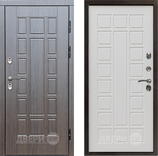 Входная металлическая Дверь Престиж TERMO с терморазрывом Престиж Престиж Бежевый мат в Рузе