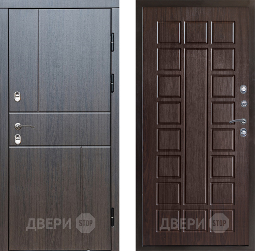 Входная металлическая Дверь Престиж TERMO с терморазрывом Горизонт Венге Престиж Венге в Рузе