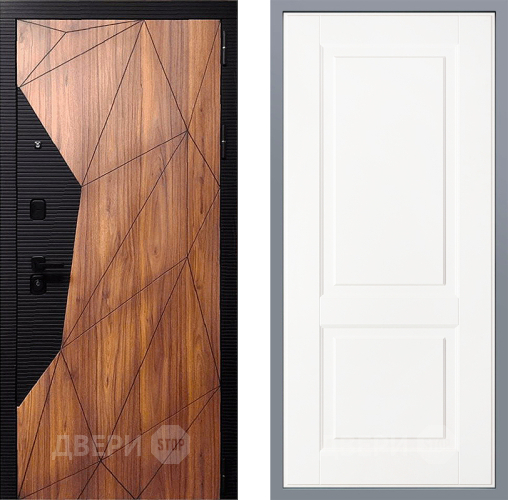 Дверь Заводские двери Морра Доррен Белый софт в Рузе