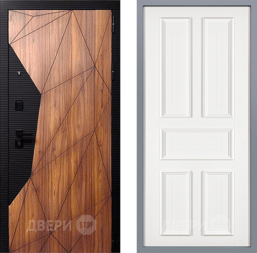 Дверь Заводские двери Морра Уругвай Белый софт в Рузе