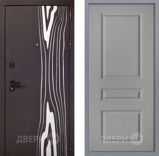 Дверь Заводские двери Леванте Стокгольм Грей софт в Рузе