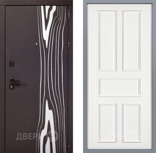 Дверь Заводские двери Леванте Уругвай Белый софт в Рузе