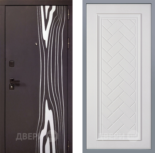 Дверь Заводские двери Леванте Упра Белый софт в Рузе