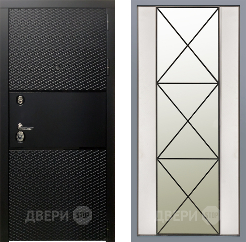 Дверь Заводские двери Тефлон Зеркало Перфекто Структурное дерево в Рузе