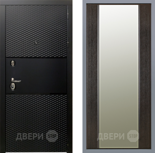 Дверь Заводские двери Тефлон Зеркало Макси Венге в Рузе