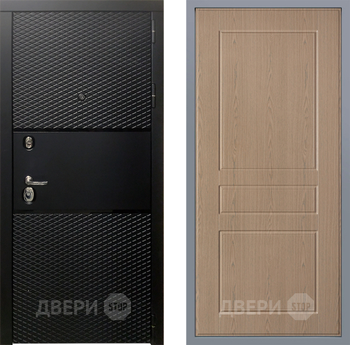 Дверь Заводские двери Тефлон К-2 Беленый дуб в Рузе