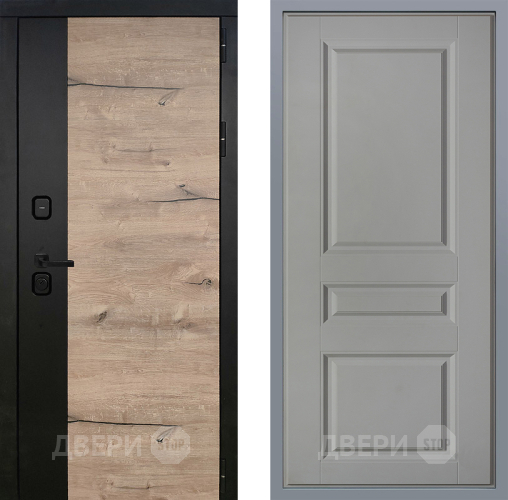 Дверь Заводские двери Ларте Стокгольм Грей софт в Рузе