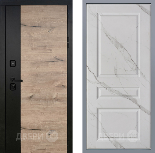 Дверь Заводские двери Ларте Стокгольм Мрамор белый в Рузе