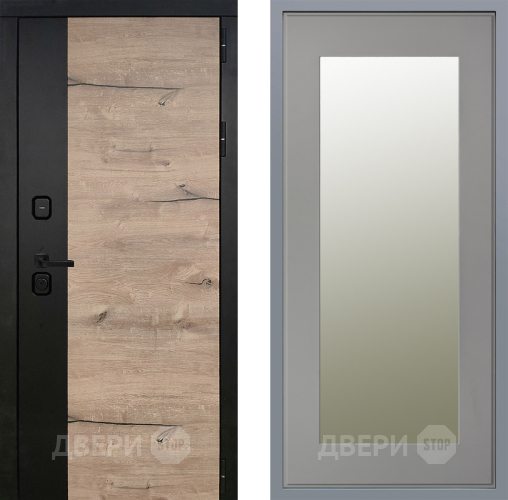 Дверь Заводские двери Ларте Зеркало Модерн Грей софт в Рузе