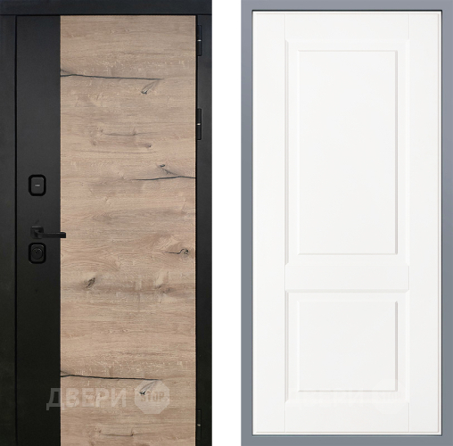 Дверь Заводские двери Ларте Доррен Белый софт в Рузе