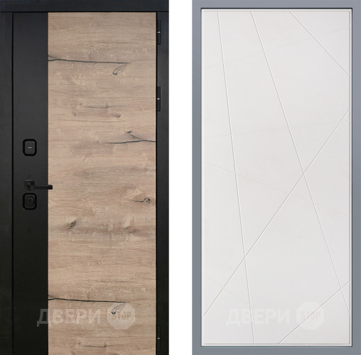 Дверь Заводские двери Ларте Флитта Белый софт в Рузе