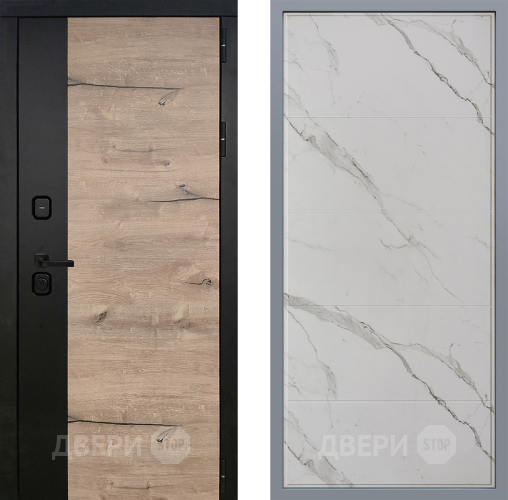 Дверь Заводские двери Ларте Тривия Мрамор белый в Рузе