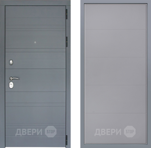 Дверь Заводские двери Лира Софт графит Тривия Грей софт в Рузе