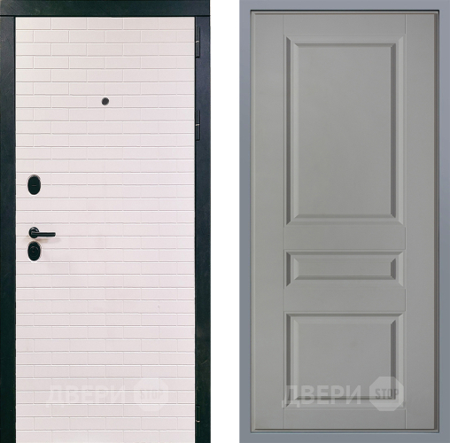 Дверь Заводские двери Сохо Стокгольм Грей софт в Рузе