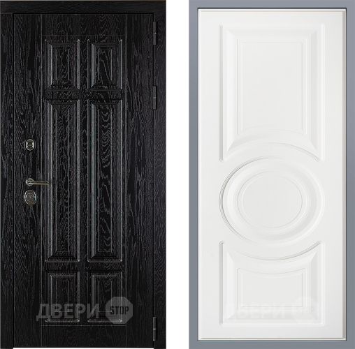 Дверь Заводские двери Мюнхен Неаполь Лофт белый в Рузе