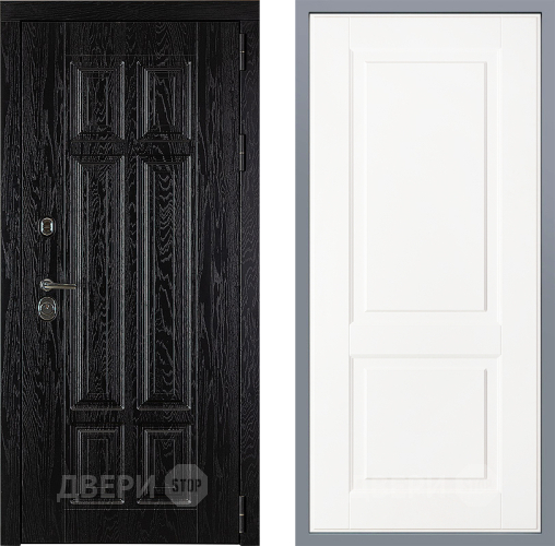 Дверь Заводские двери Мюнхен Доррен Белый софт в Рузе