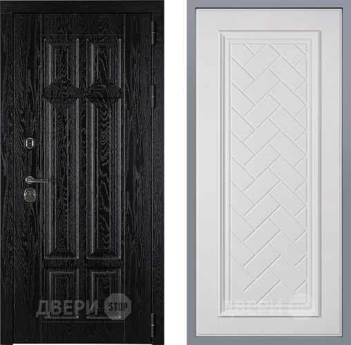 Дверь Заводские двери Мюнхен Упра Белый софт в Рузе