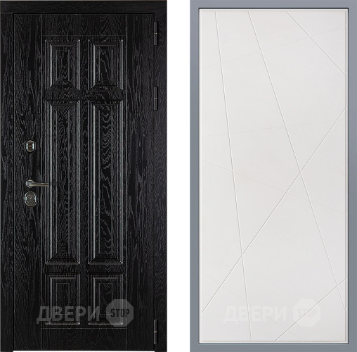 Дверь Заводские двери Мюнхен Флитта Белый софт в Рузе