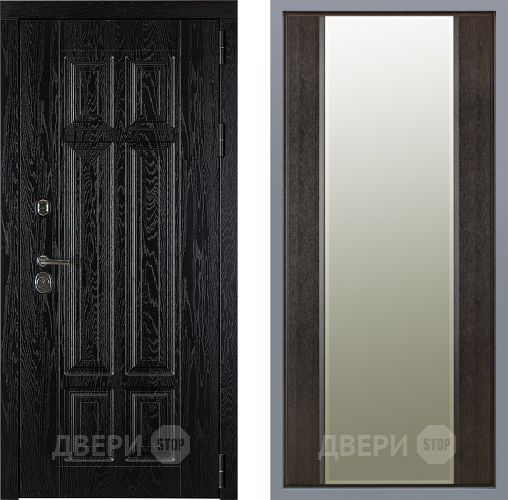 Дверь Заводские двери Мюнхен Зеркало Макси Венге в Рузе