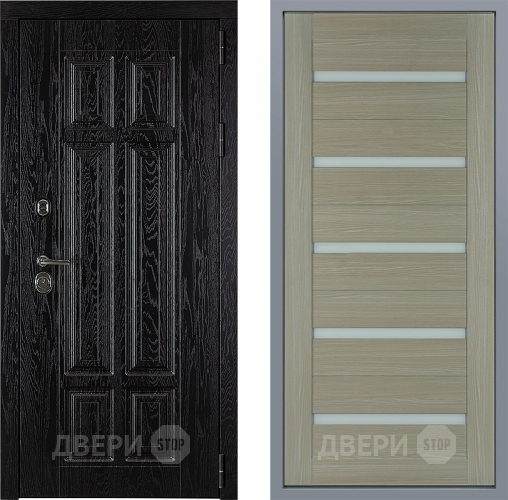 Дверь Заводские двери Мюнхен СБ-1 Капучино в Рузе