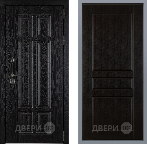 Дверь Заводские двери Мюнхен К-2 Венге в Рузе