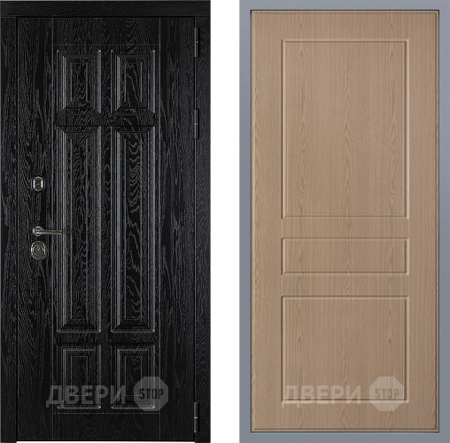 Дверь Заводские двери Мюнхен К-2 Беленый дуб в Рузе