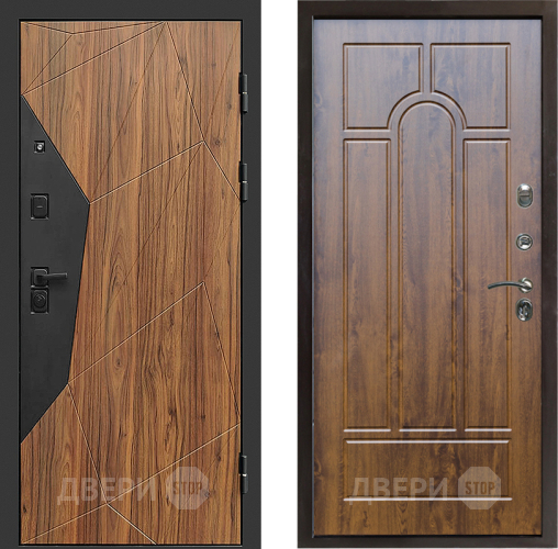 Входная металлическая Дверь Престиж Avangard Арка Дуб в Рузе