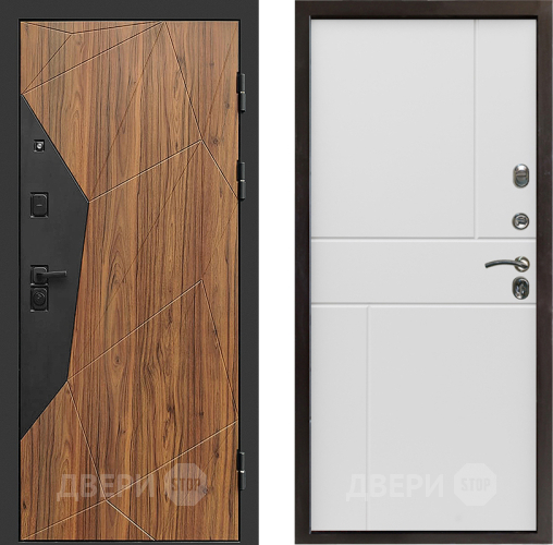 Входная металлическая Дверь Престиж Avangard Горизонт Бетон белый в Рузе