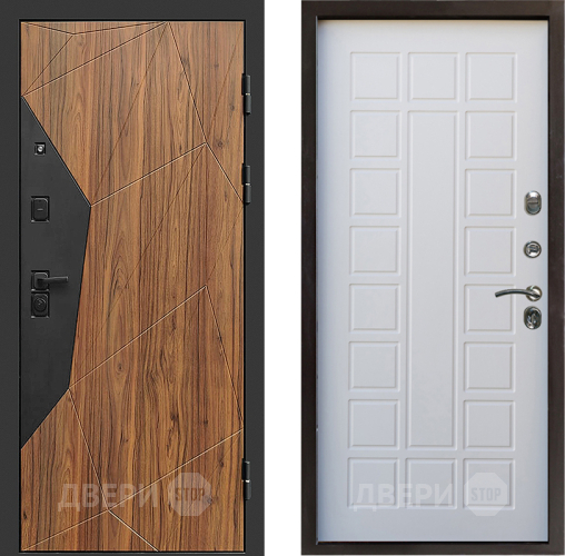 Входная металлическая Дверь Престиж Avangard Престиж Белое дерево в Рузе