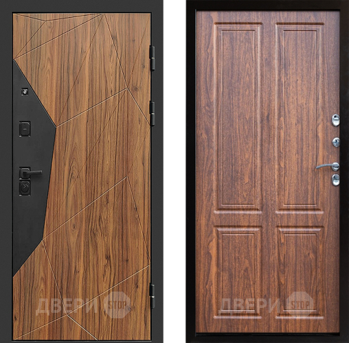 Входная металлическая Дверь Престиж Avangard Премиум Орех светлый в Рузе