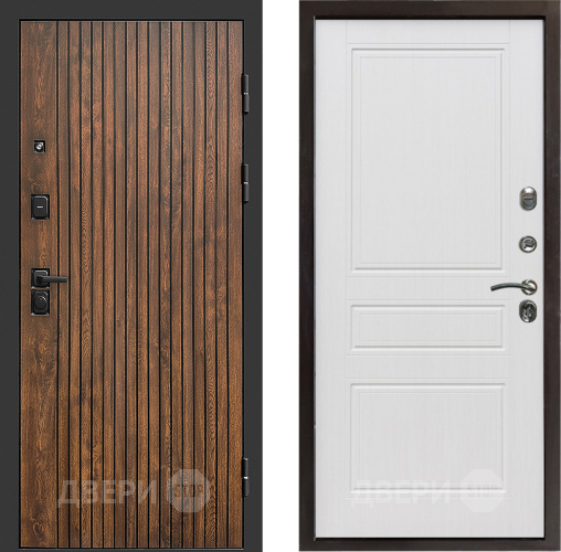 Входная металлическая Дверь Престиж Tvist Классика Белое дерево в Рузе