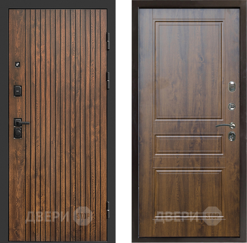 Входная металлическая Дверь Престиж Tvist Классика Дуб в Рузе