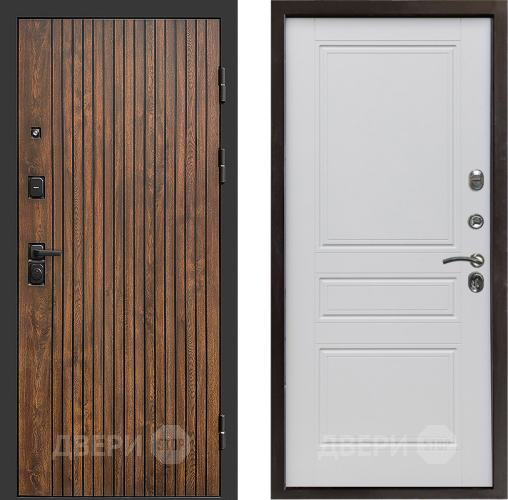 Входная металлическая Дверь Престиж Tvist Классика Белый матовый в Рузе