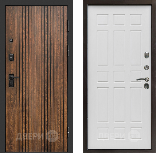 Входная металлическая Дверь Престиж Tvist Спарта Белое дерево в Рузе