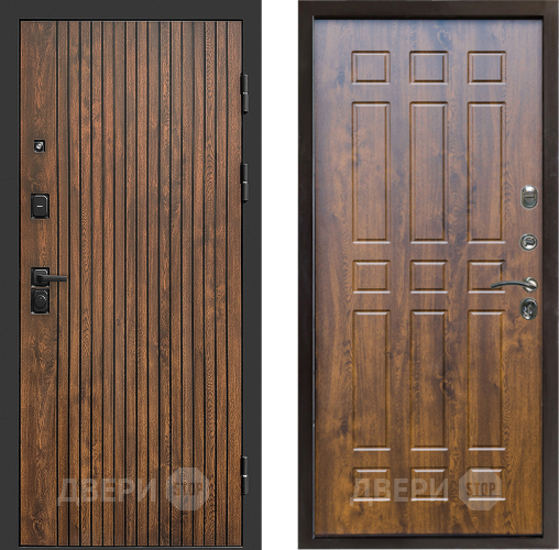 Входная металлическая Дверь Престиж Tvist Спарта Дуб в Рузе