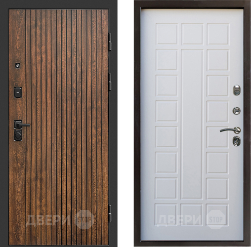 Входная металлическая Дверь Престиж Tvist Престиж Белое дерево в Рузе