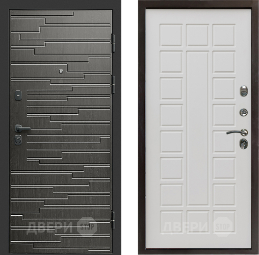 Входная металлическая Дверь Престиж Rivera Престиж Бежевый мат в Рузе