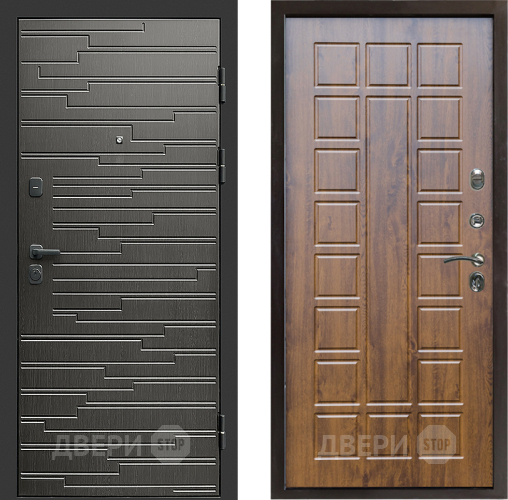 Входная металлическая Дверь Престиж Rivera Престиж Дуб в Рузе