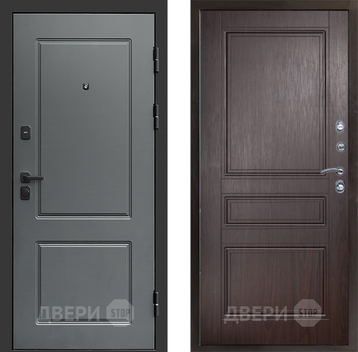 Входная металлическая Дверь Престиж Verona Классика Венге в Рузе