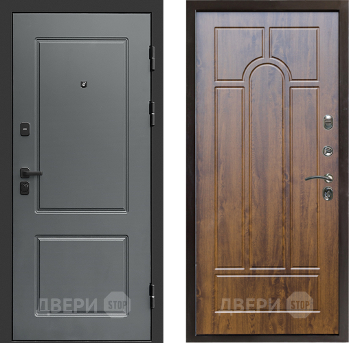 Входная металлическая Дверь Престиж Verona Арка Дуб в Рузе