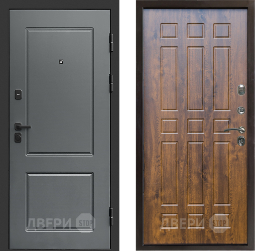 Входная металлическая Дверь Престиж Verona Спарта Дуб в Рузе
