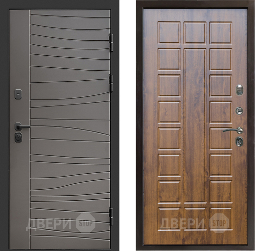 Входная металлическая Дверь Престиж Siciliya Престиж Дуб в Рузе