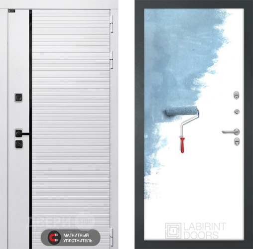 Дверь Лабиринт (LABIRINT) Royal 28 Под покраску в Рузе