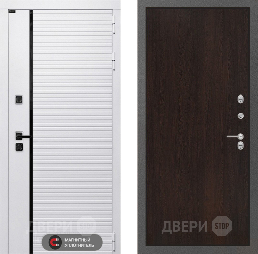 Входная металлическая Дверь Лабиринт (LABIRINT) Royal 05 Венге в Рузе