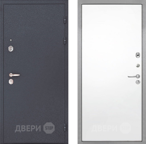 Входная металлическая Дверь Интекрон (INTECRON) Колизей Гладкая Силк Сноу в Рузе