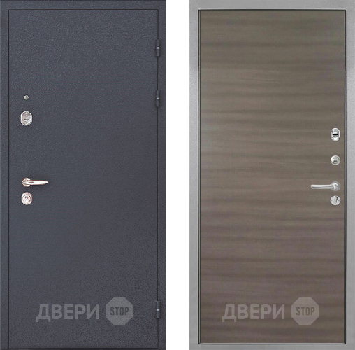 Входная металлическая Дверь Интекрон (INTECRON) Колизей Гладкая Дуб тоскано поперечный в Рузе